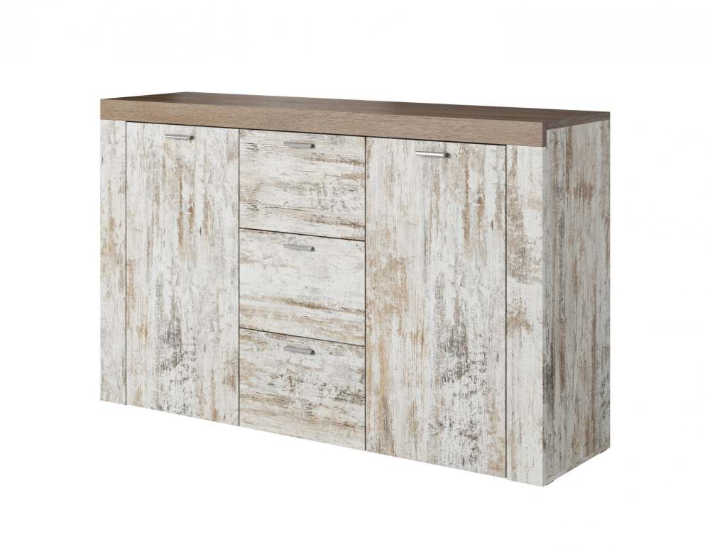 Комод 24D4HH 26 white pine, высота 89 см