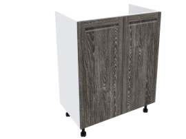 Кухонный шкаф напольный «Грей» СМ-60 2-х дверный под мойку