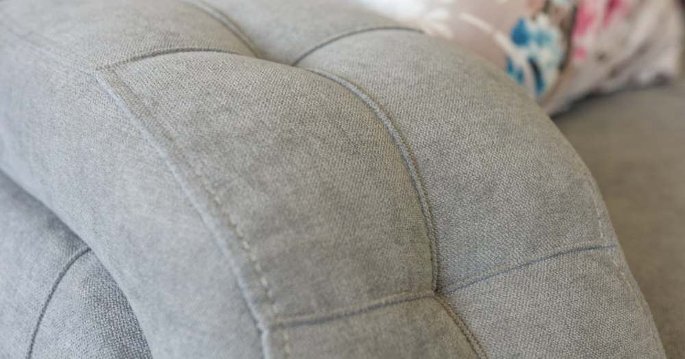 Угловой диван «Николь» Лаунж 13 графитовый серый