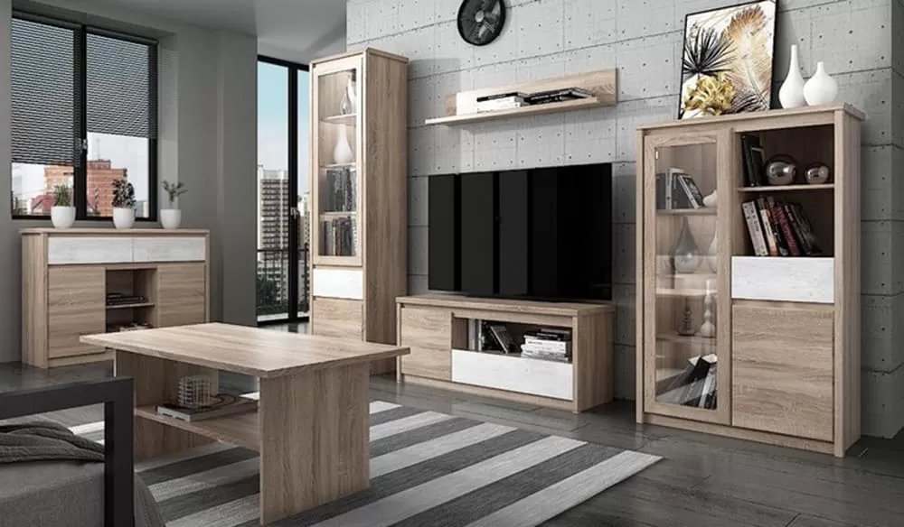 Гостиная «Сомма» дуб сонома/сосна каньон