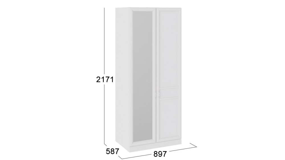 Размеры шкафа