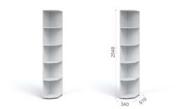 Угловое окончание «Лацио» Белый