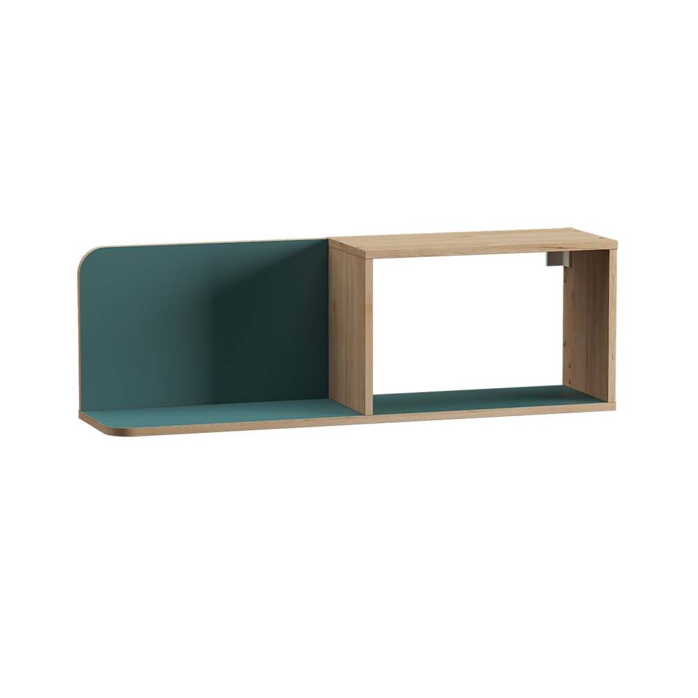 Шкаф навесной 10.64 «Гудвин» Гикори Рокфорд/Бензин