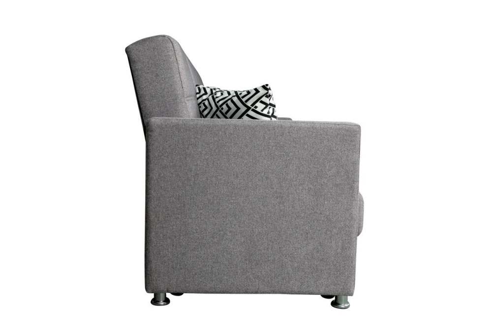 Диван-кровать «Саури-1» Жаккард крона сильвер