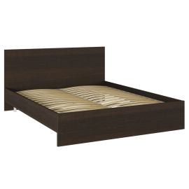 Кровать без ламелей и опор КД-043K (2000x1600) венге
