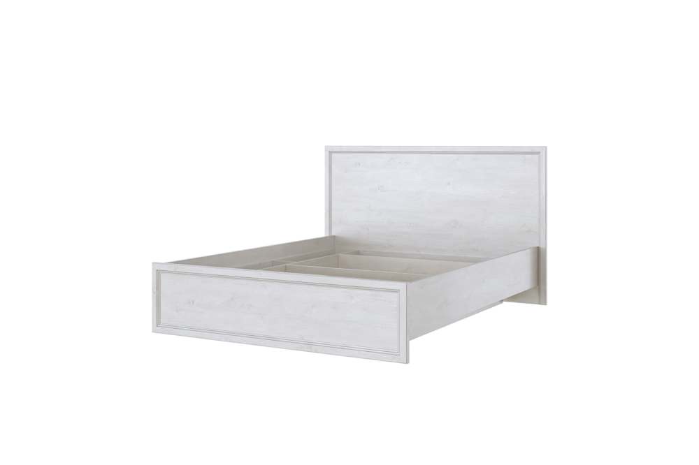 Двуспальная кроватьКР-101 размер 180х200 сосна светлая