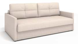 Прямой диван-кровать «Мадрид» Велюр Citar bone, 207х110х97 см