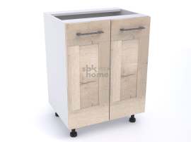 Кухонный шкаф напольный «Дублин» С-60 2-х дверный рабочий