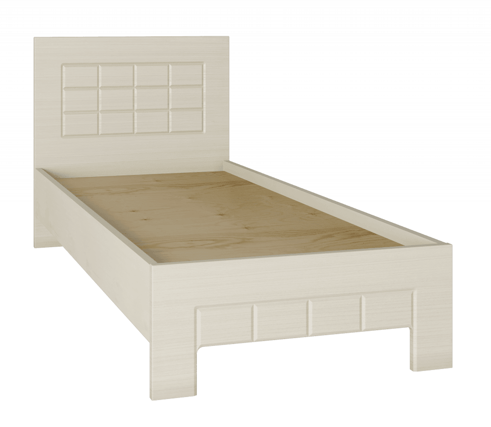 Кровать «Изабель» ИЗ-33 береза снежная