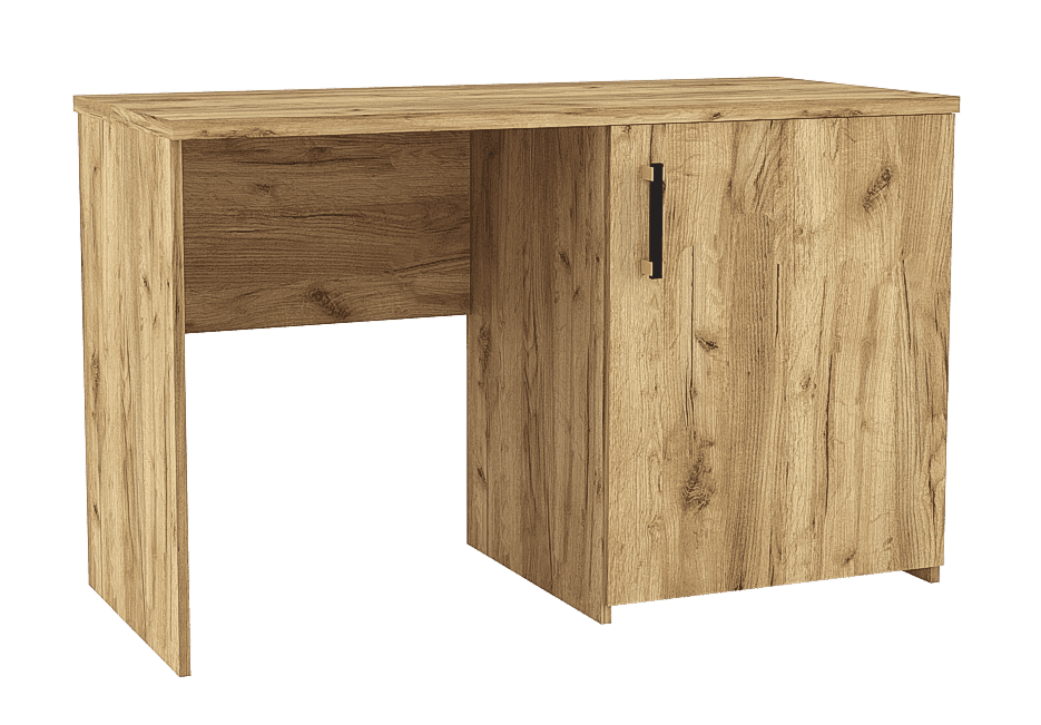 Стол с тумбой «Виктория» ВИ-12 Дуб крафт золотой