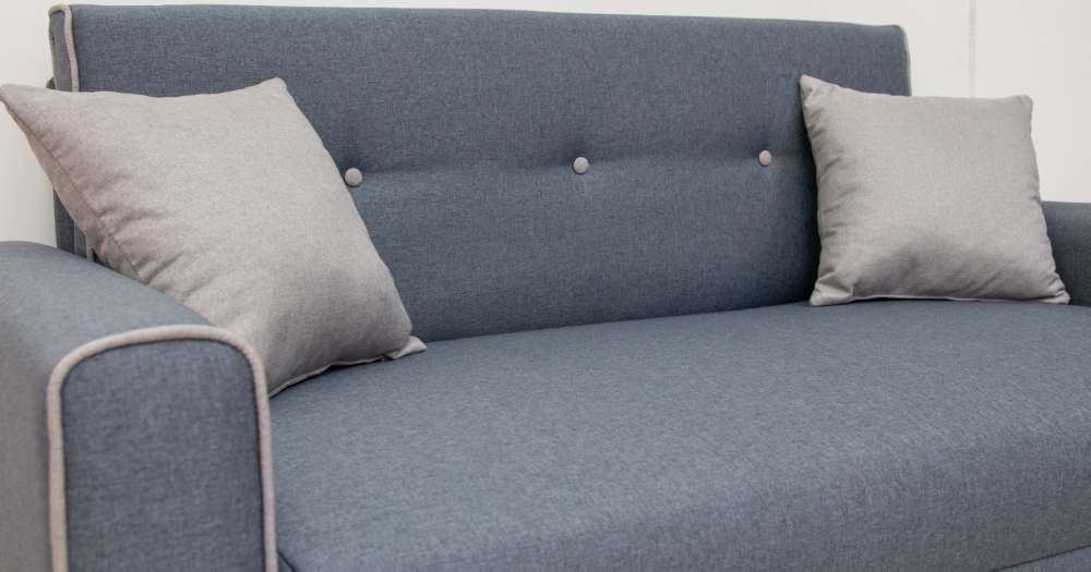 Диван-кровать «Найс 120» ТД 172 Алма 24 стальной серый