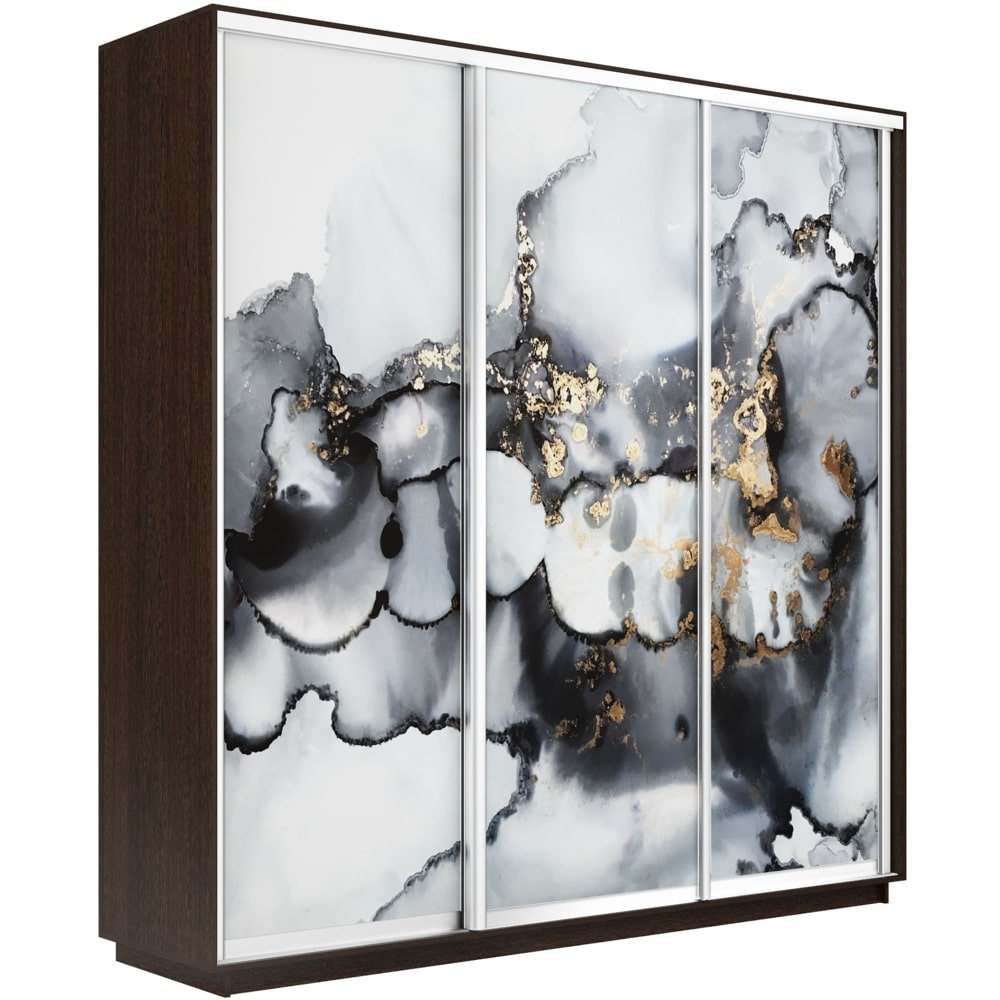 Шкаф-купе «Экспресс Трио» 2200 Фото 1001 венге