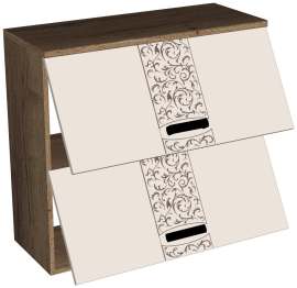 Кухонный шкаф «Адель» ШГ-80Г навесной горизонтальный