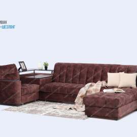 Диван угловой «Адриатика», механизм аккордеон