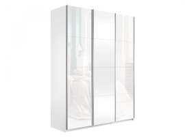 Шкаф-купе 3-х дверный «Прайм» стекло/ДСП, размеры 180/210х230х57 см