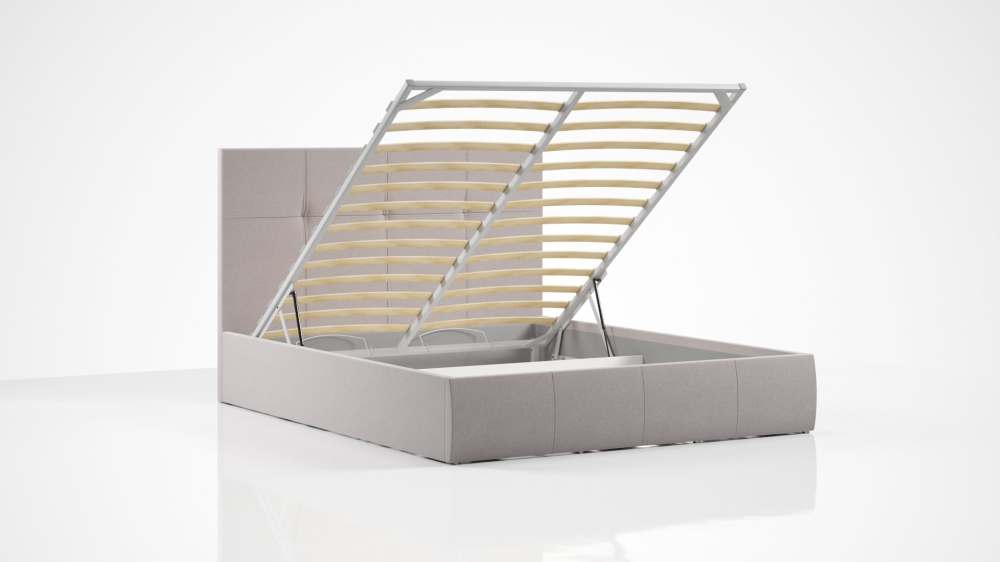 Кровать «Твист» Рогожка beige