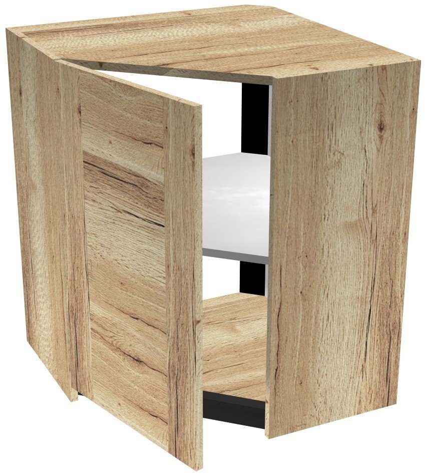 Кухонный шкаф «Сити» ШУ-60 навесной угловой