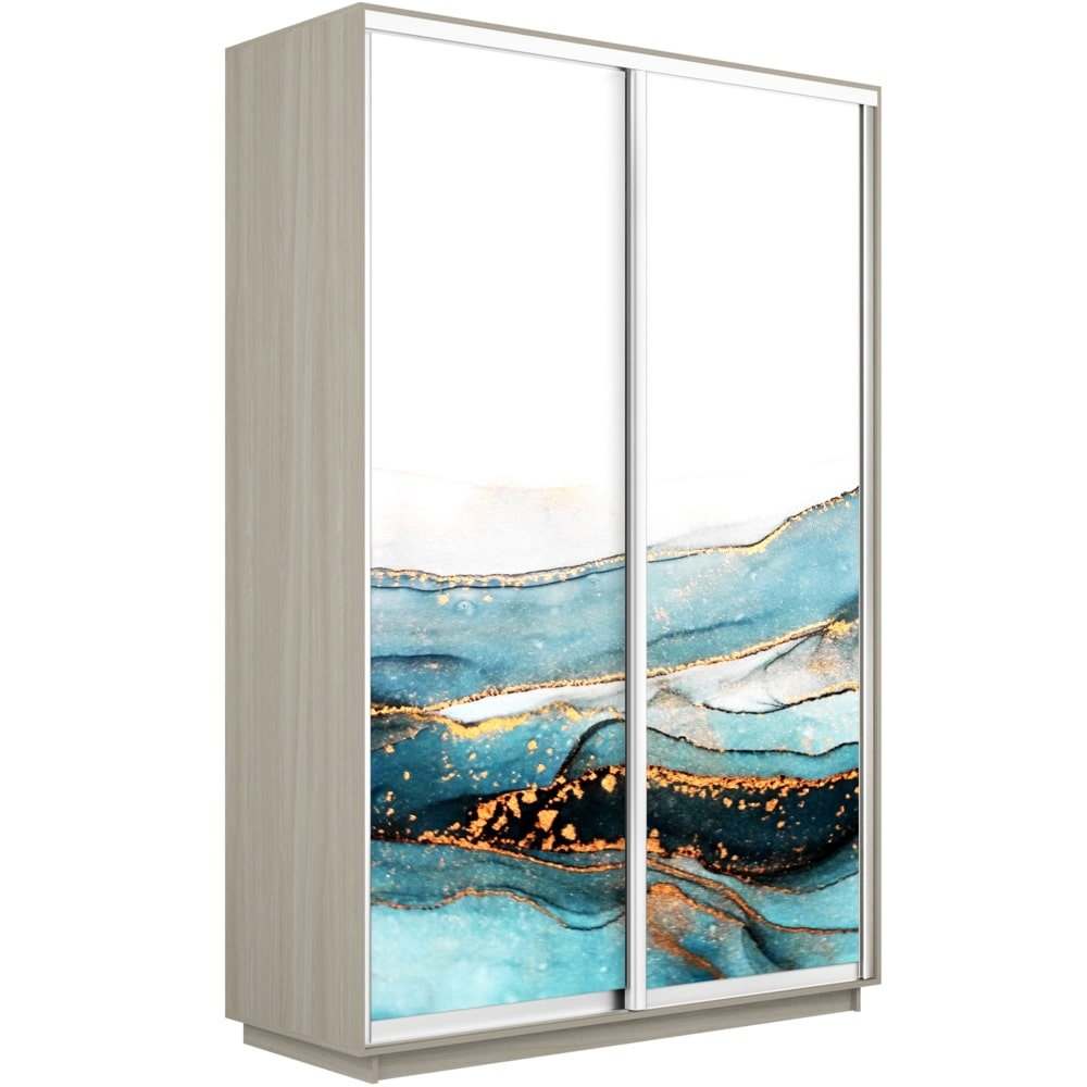 Шкаф-купе двухдверный «Экспресс Дуо» 2200 Фото 1019 шимо светлый