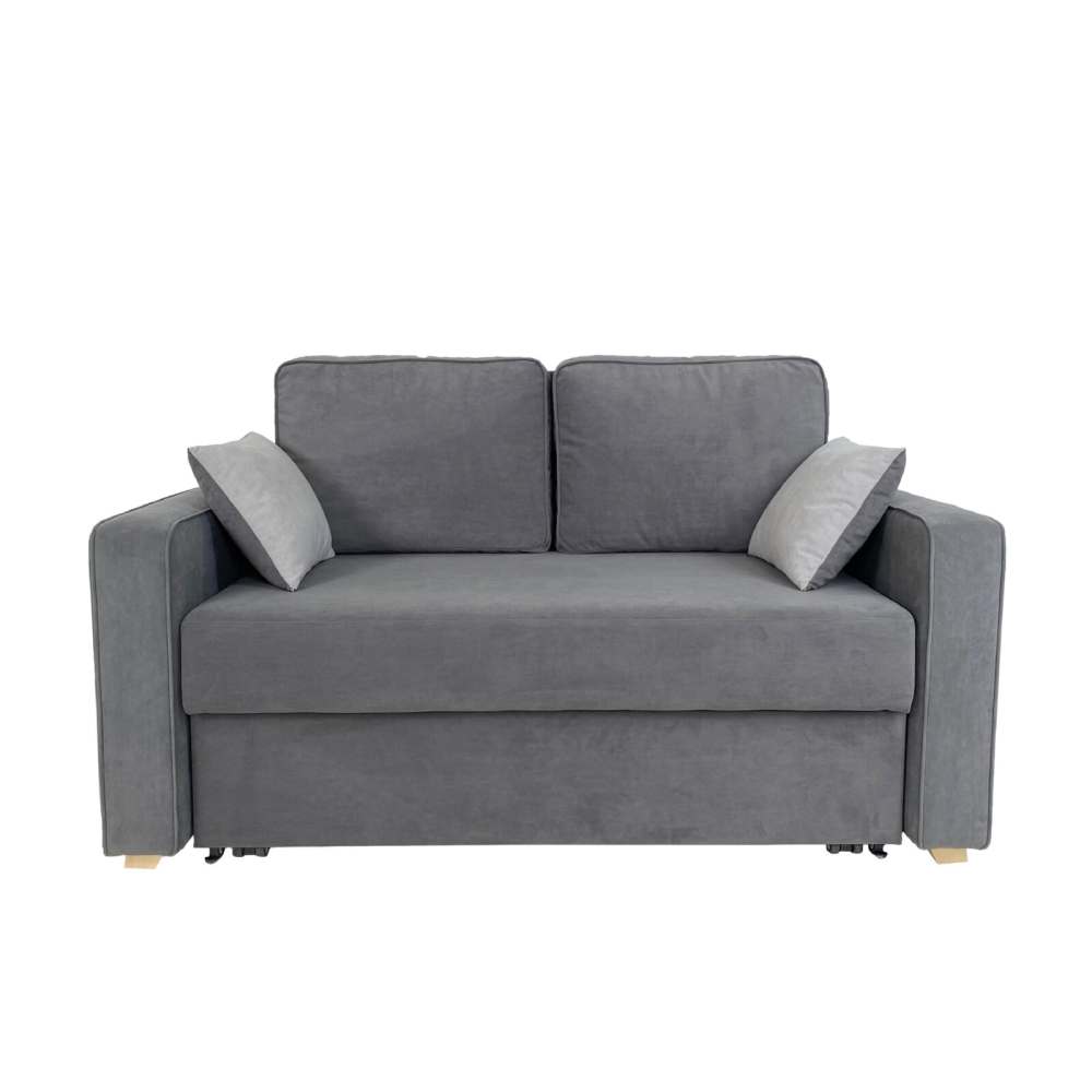 Прямой диван «Чарли» Ультра грей/Ультра смок