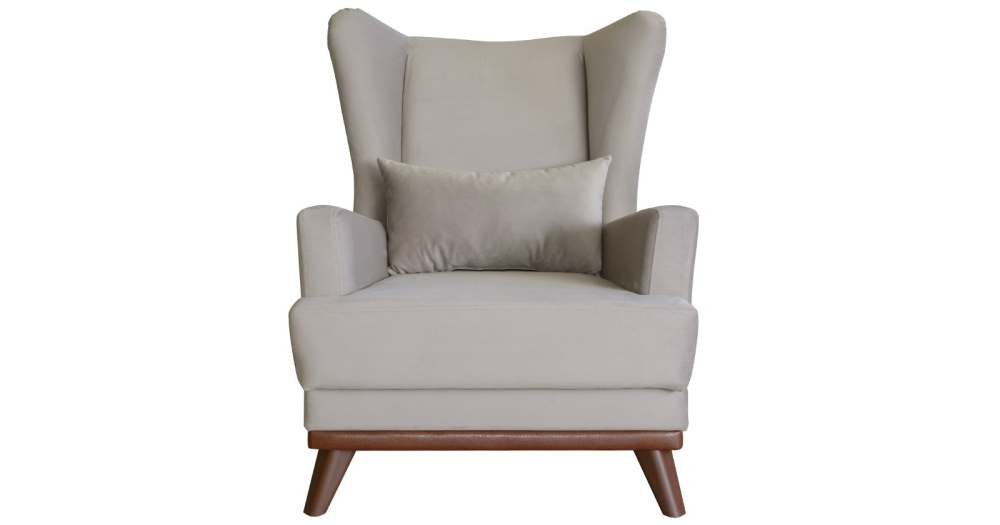 Кресло  «Оскар» светлый кварцевый серый