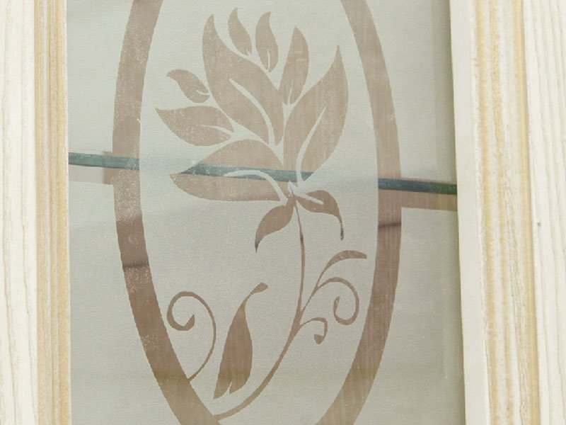 Стекло матированное с рисунком