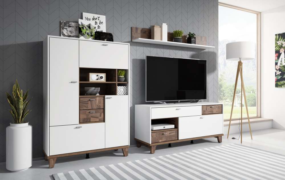 Гостиная «Move» Белая Вариант 1