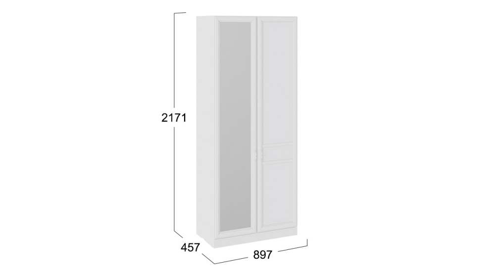 Размеры шкафа