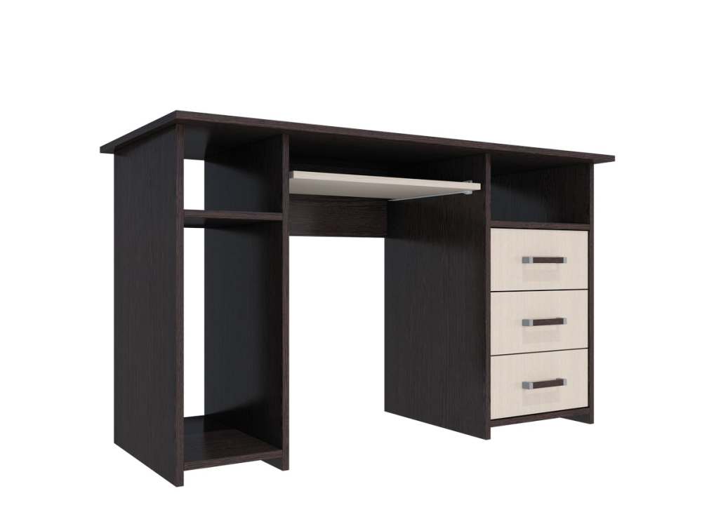 Стол компьютерный СК-4 «Лик-5» Венге/Дуб молочный