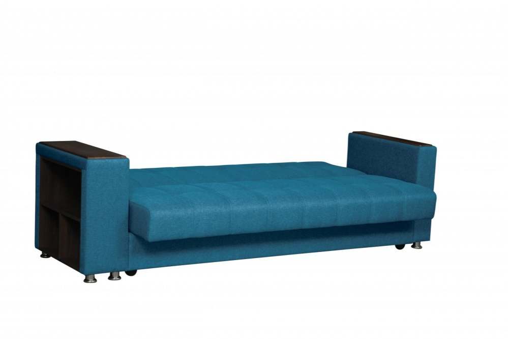 Диван-кровать «Саури-2-3» Жаккард крона сапфир