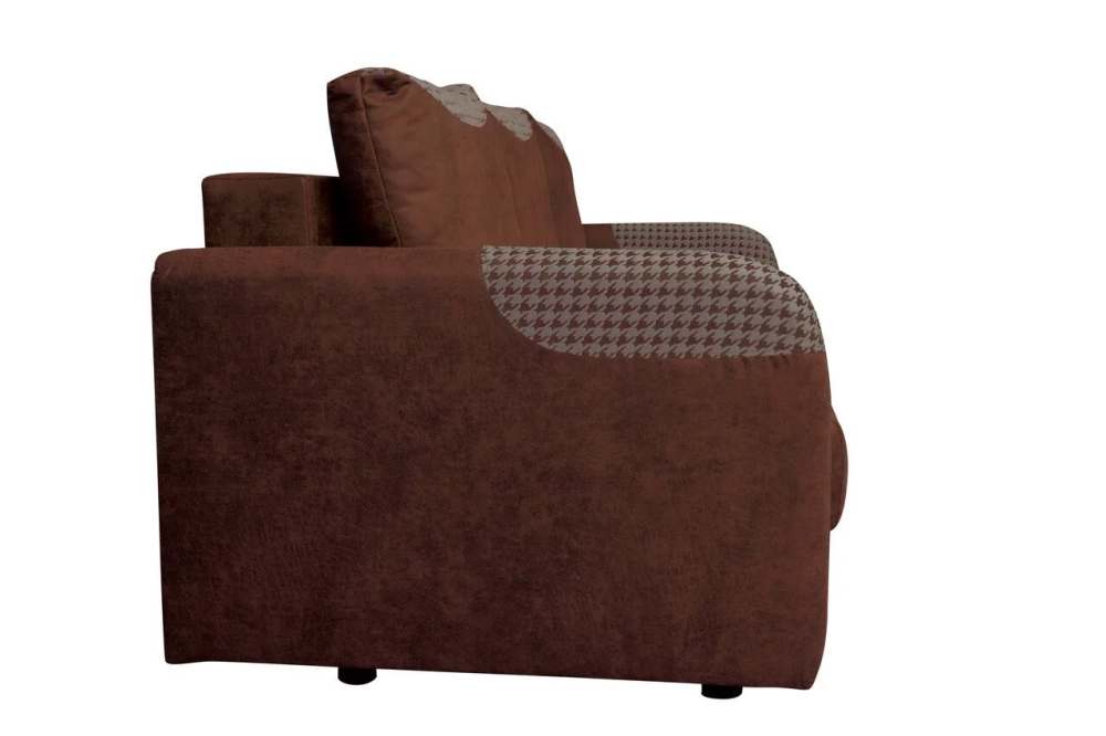 Диван-кровать «Наоми» Замша дельта каштан/шанель мокко