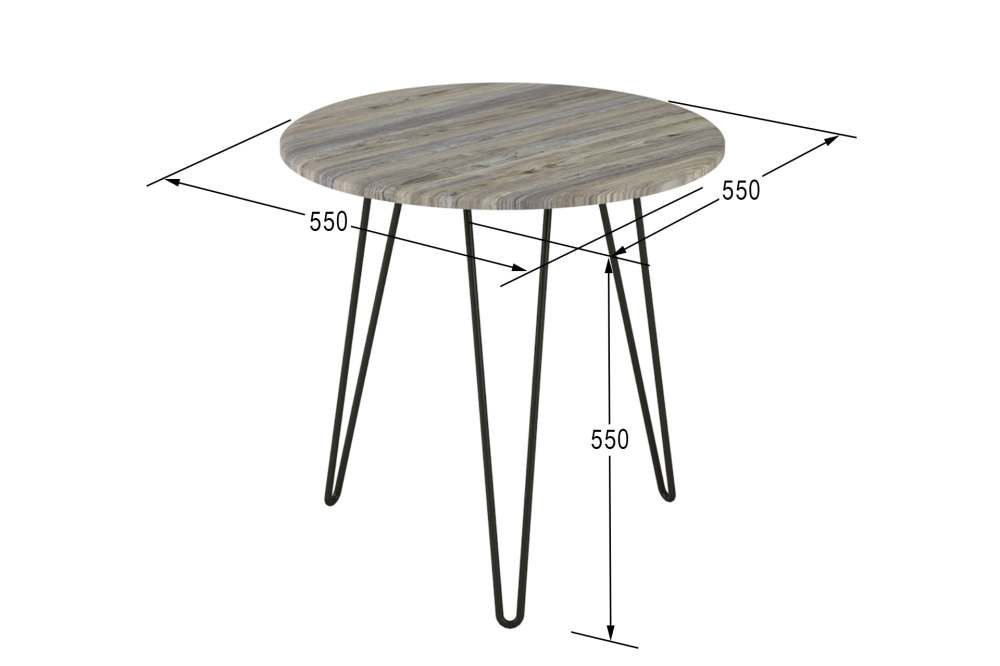 Стол журнальный «Рид 530» скания темная