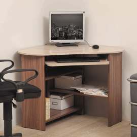 Стол компьютерный «Уран» ПКС-4 Ясень шимо