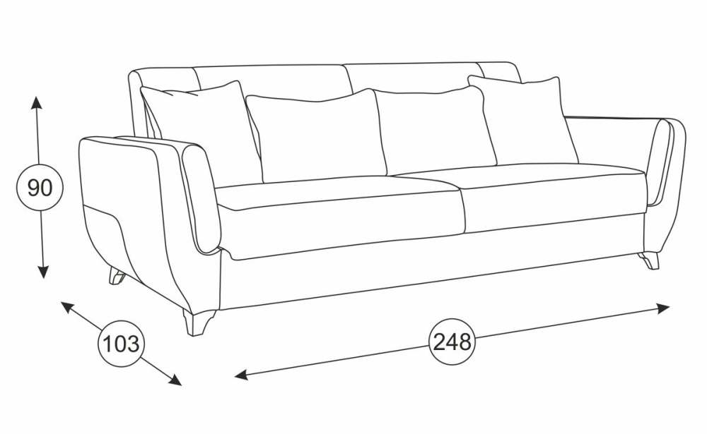 Диван книжка «Алекс» Н