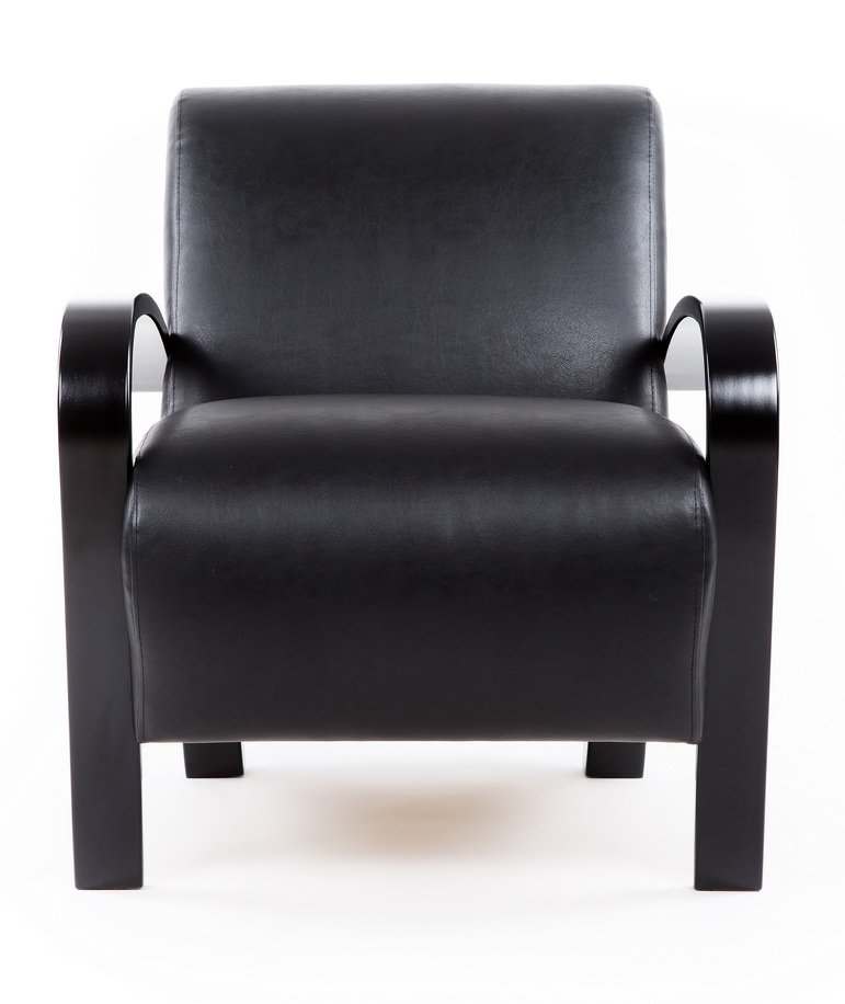 Кресло «Балатон» Венге/Черный