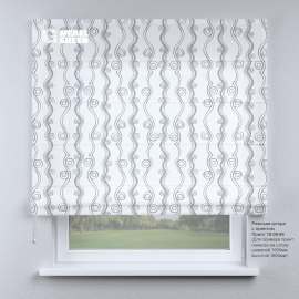 Римская штора для проёма с фотопечатью «15-09-84»