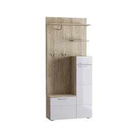 Шкаф многоцелевого назначения 10.16 «Лайн» Дуб Крафт серый, глубина 35 см