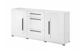 Комод «Tulsa» 2D3S 2497FJ typ 26 Белый/Белый глянец