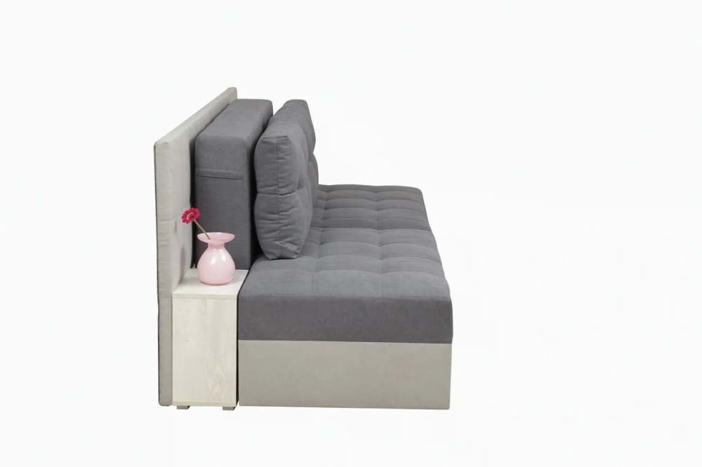 Диван «Даллас» обивка велюр прага дым/велюр прага туман/