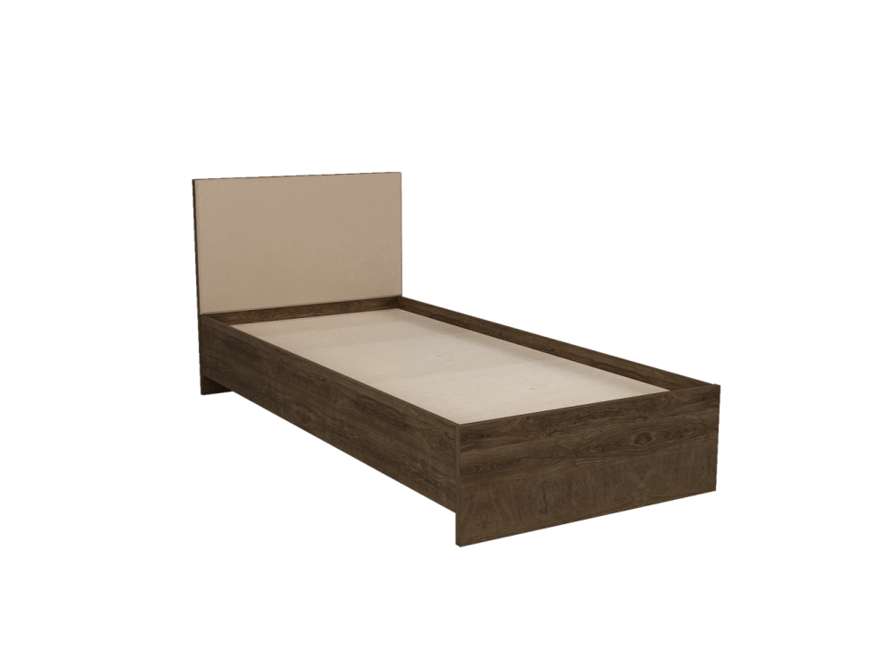 Кровать без ламелей и опор Анастасия АН-21К (2000x900) гикори джексон/маргари стоун
