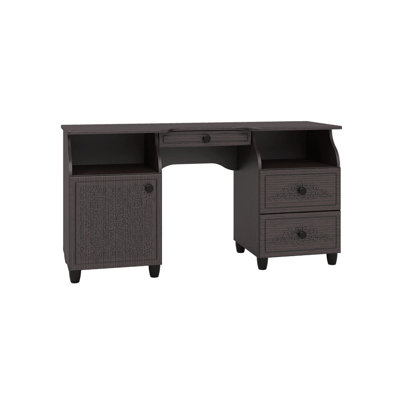 Стол «Соня Премиум» СО-9К Венге подлинный/венге патина