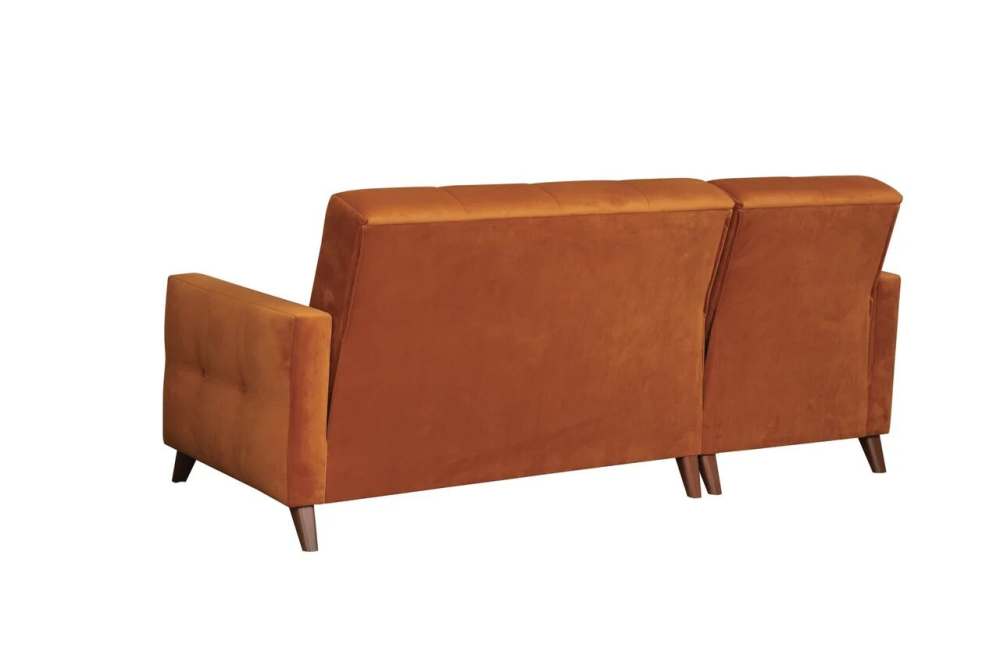 Диван-кровать угловой «Мишель» Велюр нео терра