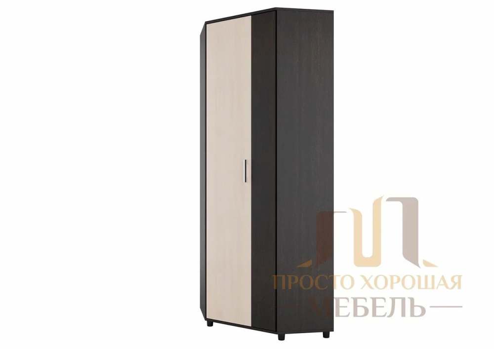 Шкаф угловой «2» Дуб Венге/ Дуб Млечный