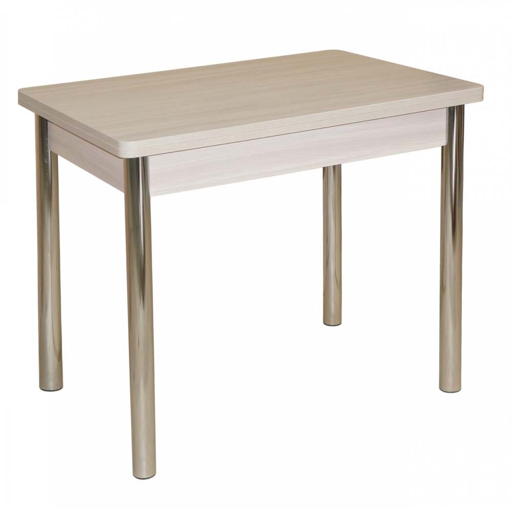 Стол обеденный ломберный «Смарт» без ящика ясень шимо светлый