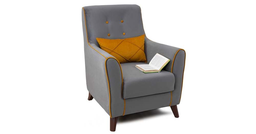 Кресло  «Френсис» грей кварцевый серый