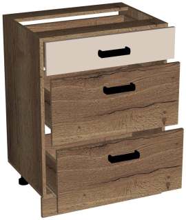 Кухонный шкаф напольный «Адель» СЯ-60 с ящиками