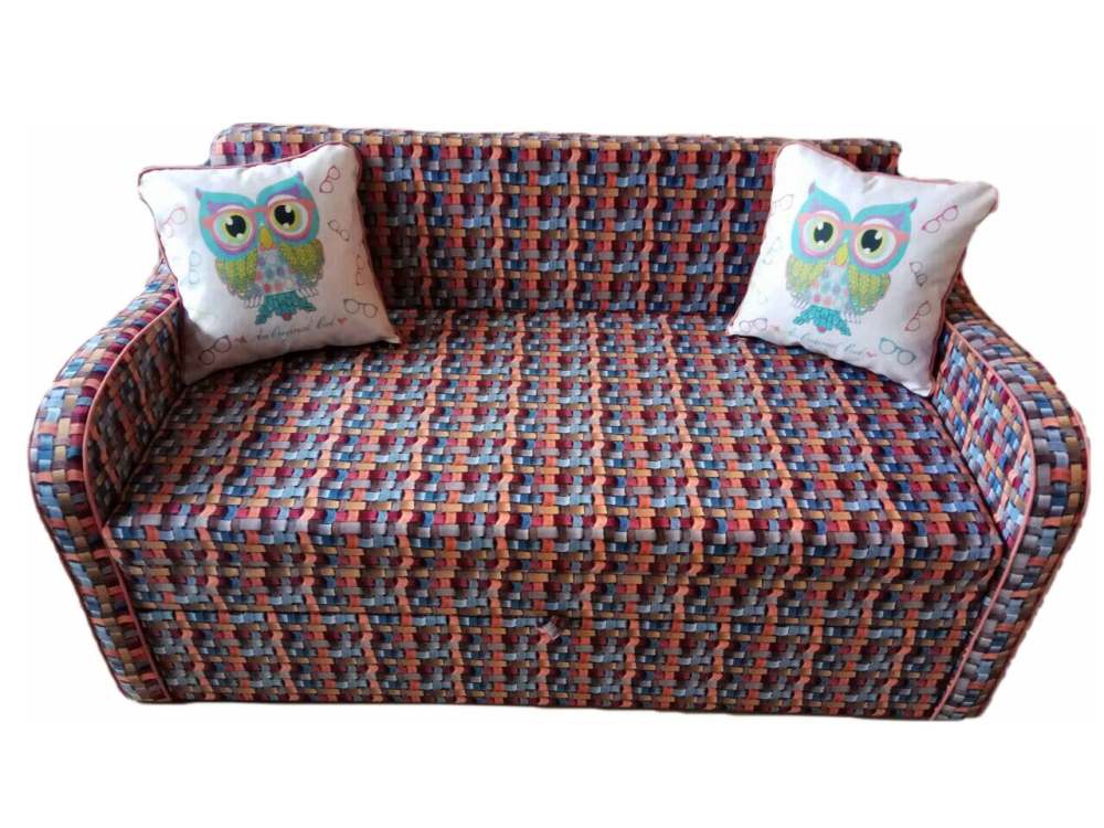 ткань тисейдж 02, подушки - совы