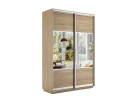 Шкаф-купе «Экспресс Дуо» Комби ДСП Сонома