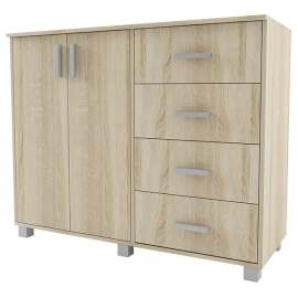 Комод «К-16» Ясень Шимо, глубина 45 см