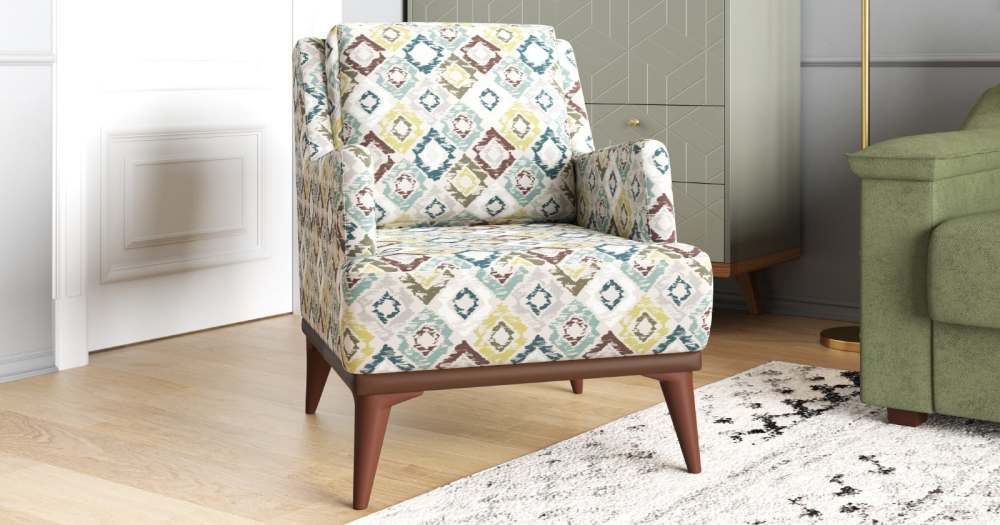 Кресло  «Концепт» ТК 139 Фибра Ромбы цветные