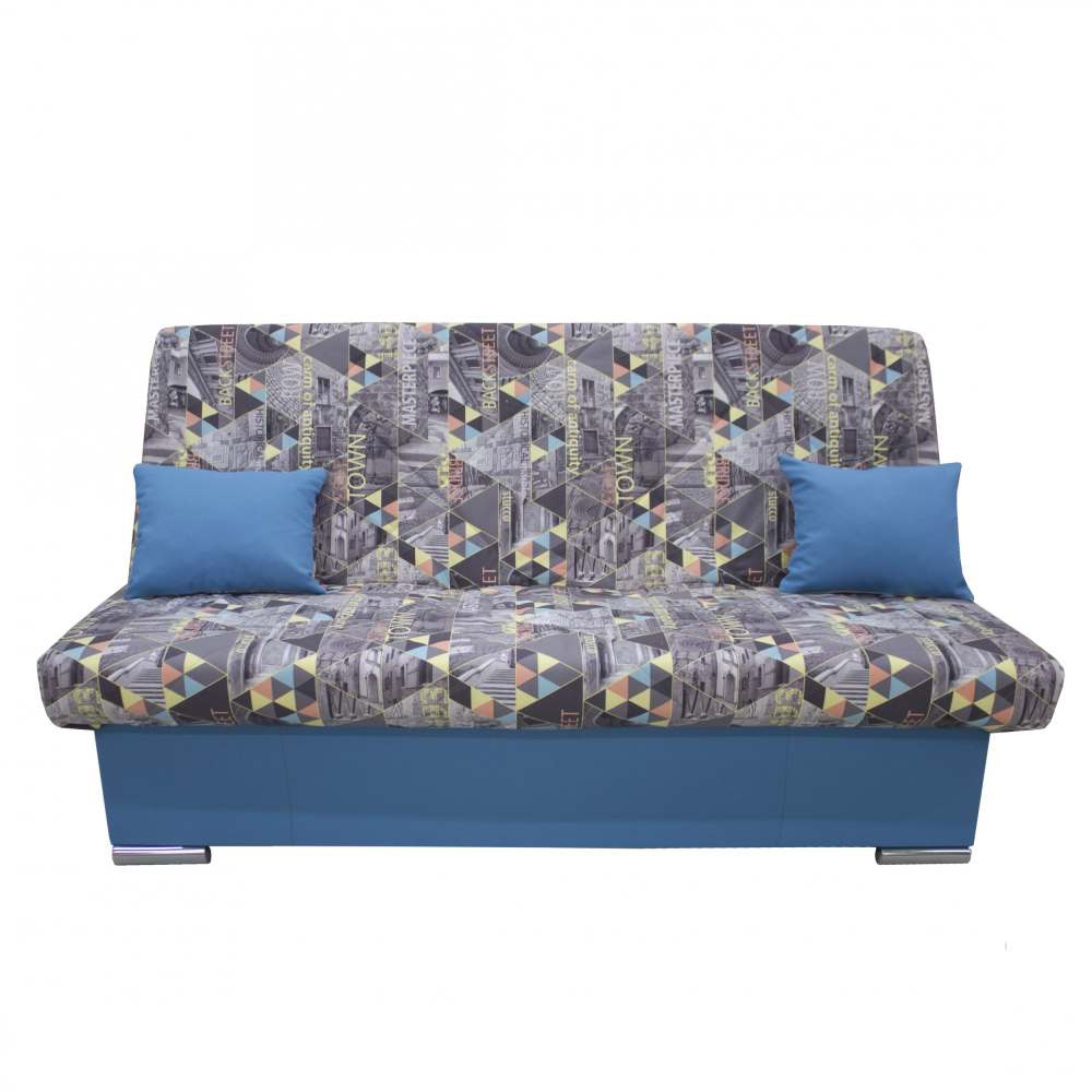 Диван «Микст» Таун грей/Нео ажур